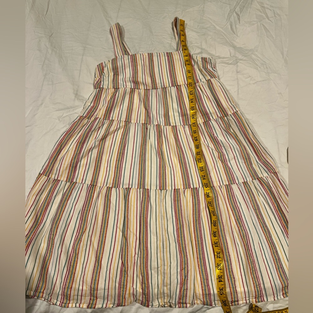 Madewell sleeveless striped cotton dress - Picture 6 of 6